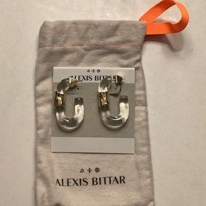 Alexis Bittar Crumpled Link Earrings